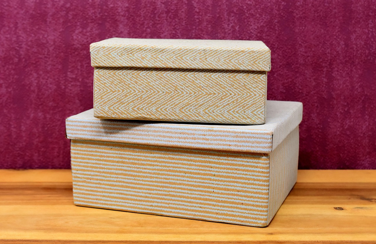 Pudełka kaszerowane – idealne rozwiązanie dla Twojego biznesu i pasji rękodzielniczych